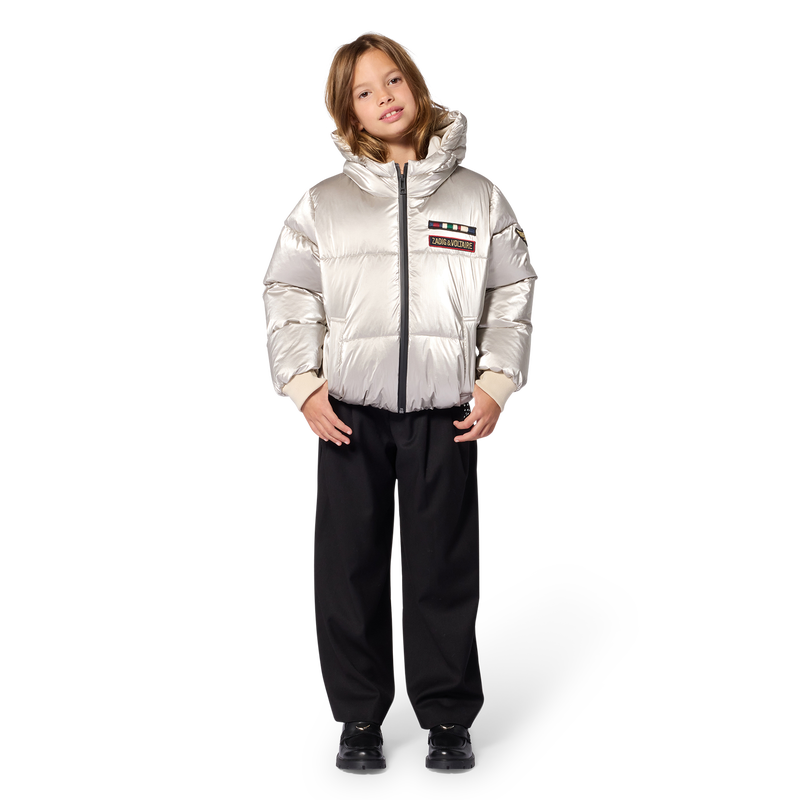 Giacca a vento con cappuccio ZADIG & VOLTAIRE 
                        BAMBINA