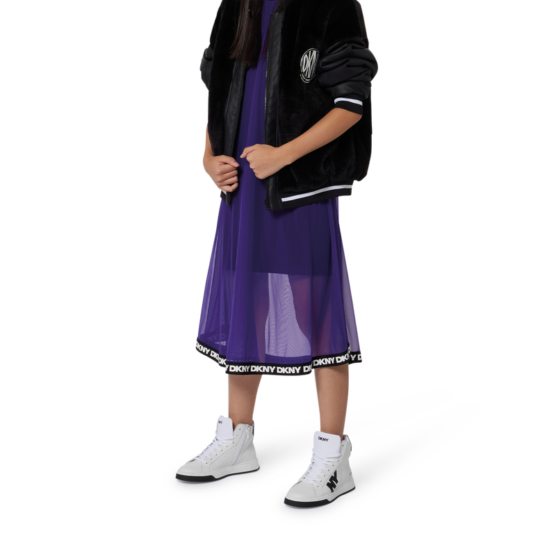 Vestito 2 in 1 a maniche corte DKNY 
                        BAMBINA