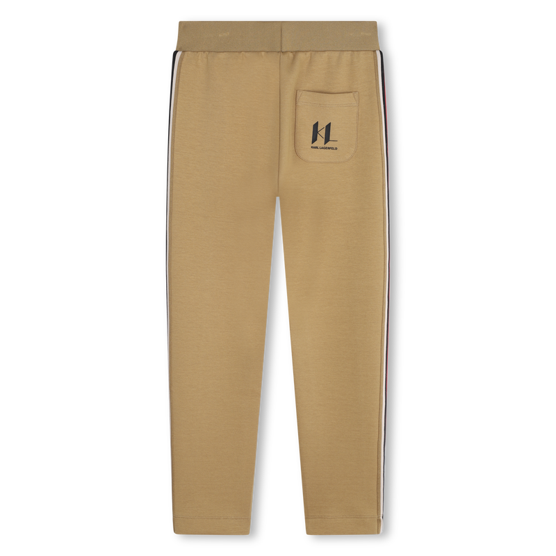 Pantaloni da jogging con fasce KARL LAGERFELD KIDS 
                        RAGAZZO