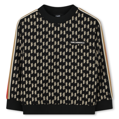 Printed Sweatshirt KARL LAGERFELD KIDS RAGAZZO