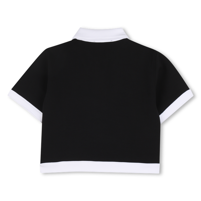 CARDIGAN A MANICHE CORTE KARL LAGERFELD KIDS 
                        BAMBINA