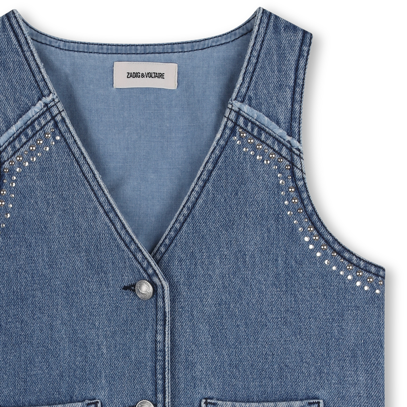 GILET SANS MANCHES ZADIG & VOLTAIRE 
                        BAMBINA