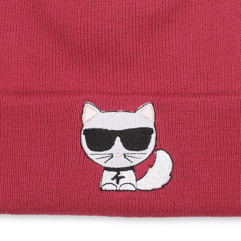Berretto lavorato a maglia KARL LAGERFELD KIDS 
                        BAMBINA