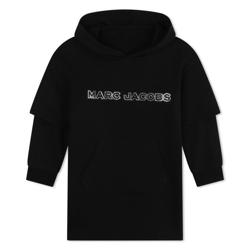 Vestito 2 in 1 in felpa MARC JACOBS 
                        BAMBINA