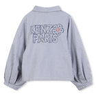 Blusa in cotone a righe KENZO KIDS 
                    BAMBINA
