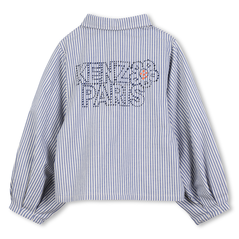 Blusa in cotone a righe KENZO KIDS 
                        BAMBINA