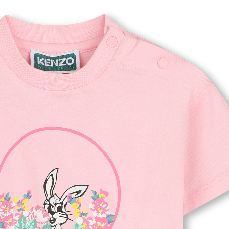T-shirt a maniche corte KENZO KIDS 
                        BAMBINA