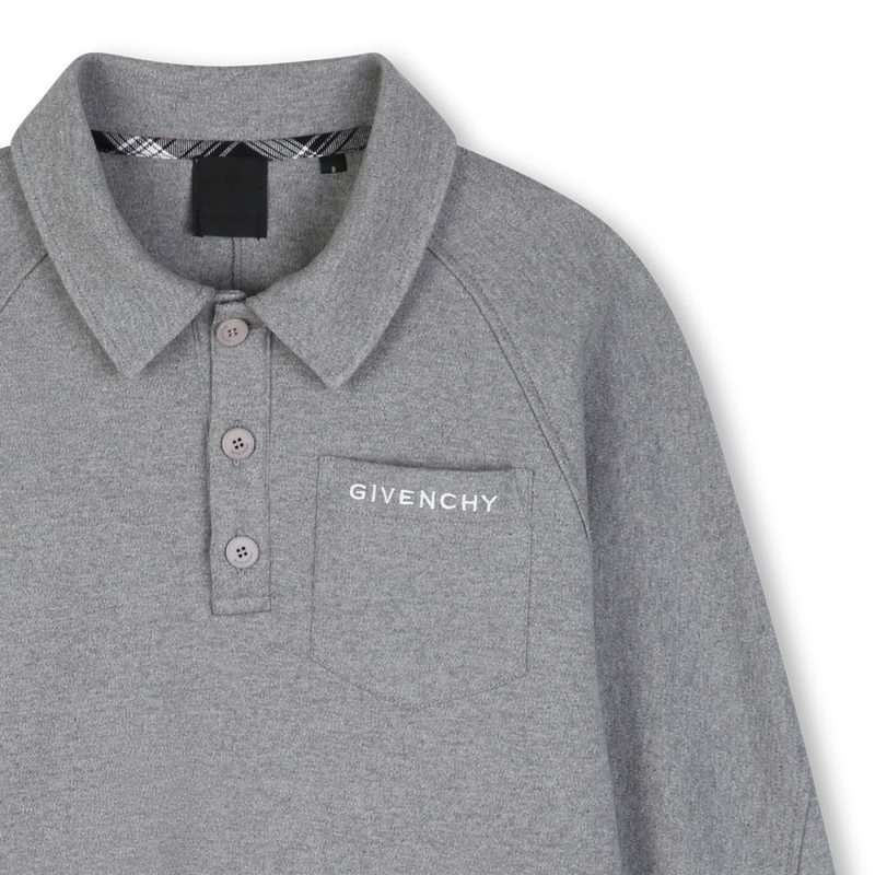 Polo a maniche lunghe GIVENCHY 
                        RAGAZZO
