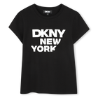 T-shirt a maniche corte DKNY 
                    BAMBINA