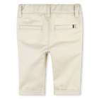 Pantaloni chino in twill BOSS 
                    RAGAZZO