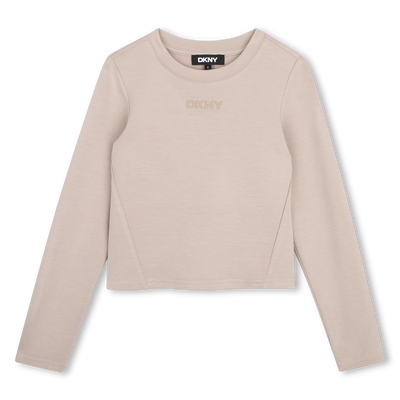 Maglietta a maniche lunghe DKNY BAMBINA