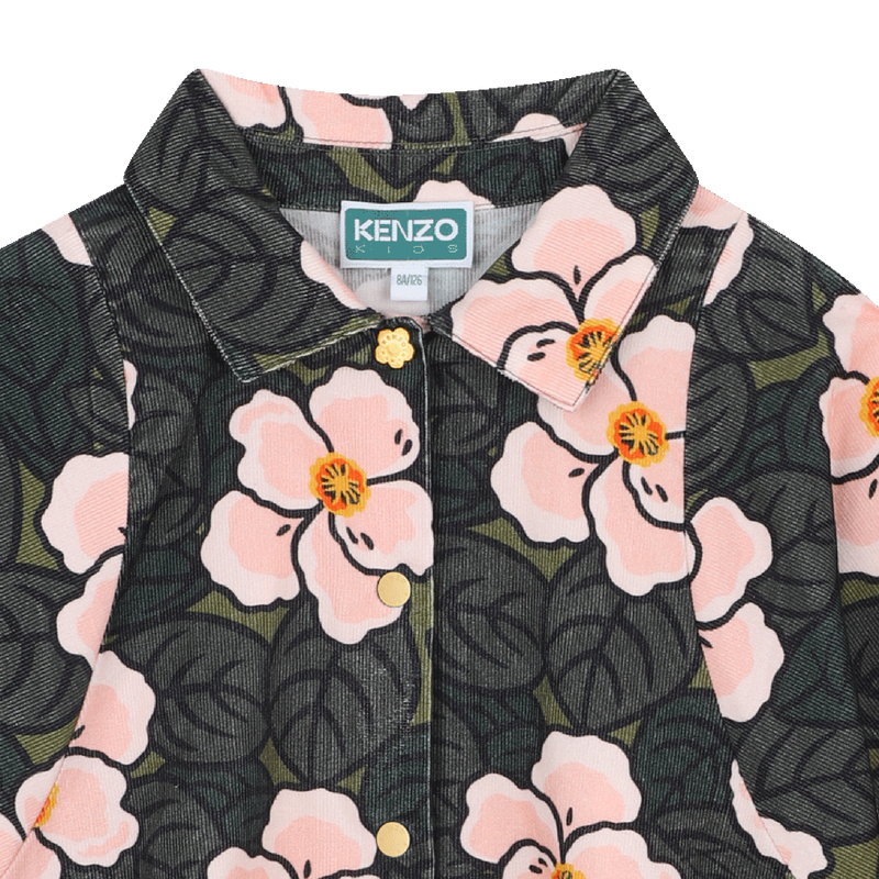 Blusa in velluto KENZO KIDS 
                        BAMBINA