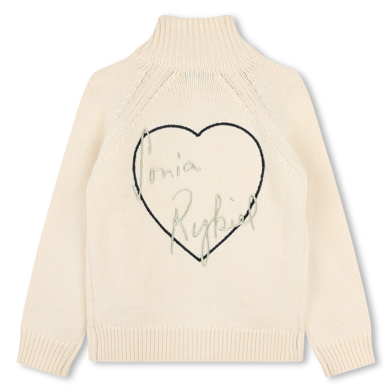 Cardigan lavorato a maglia SONIA RYKIEL 
                        BAMBINA