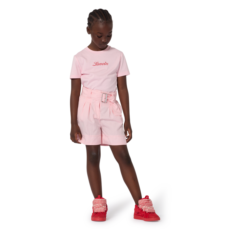 T-SHIRT A MANICHE CORTE LANVIN 
                        BAMBINA