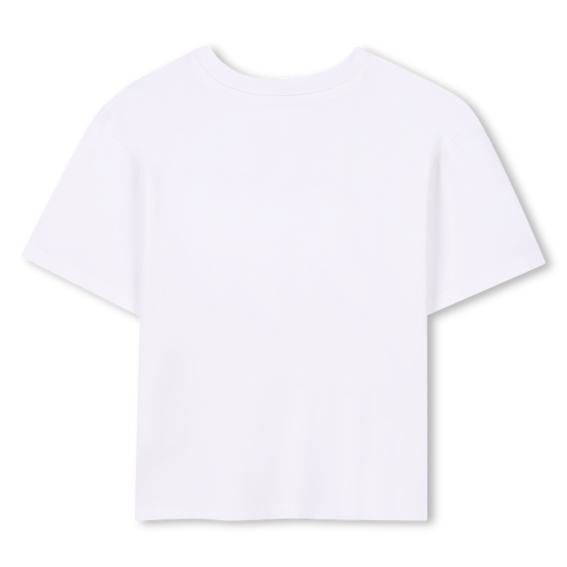 T-shirt da cerimonia in cotone MARC JACOBS 
                        BAMBINA