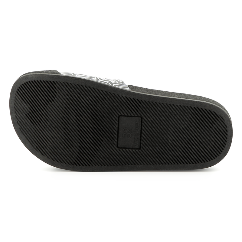 Ciabatte con stampa MARC JACOBS 
                        RAGAZZO