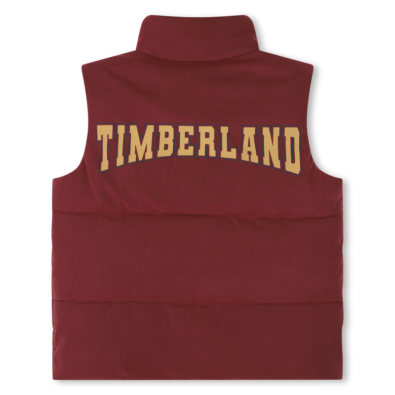 Piumino con zip e loghi TIMBERLAND 
                        RAGAZZO