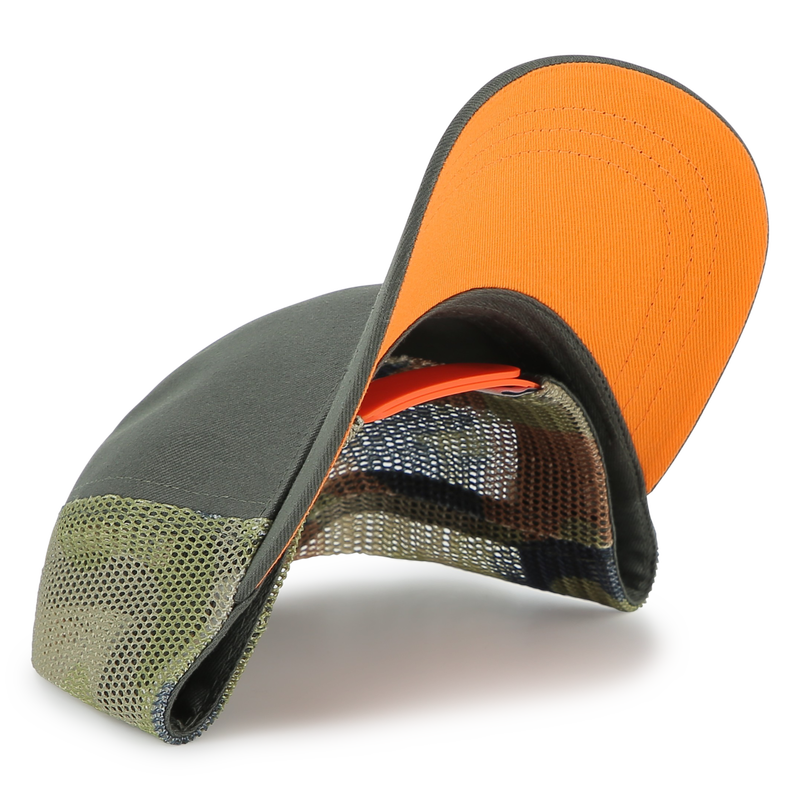 Berretto bimateriale fantasia TIMBERLAND 
                        RAGAZZO