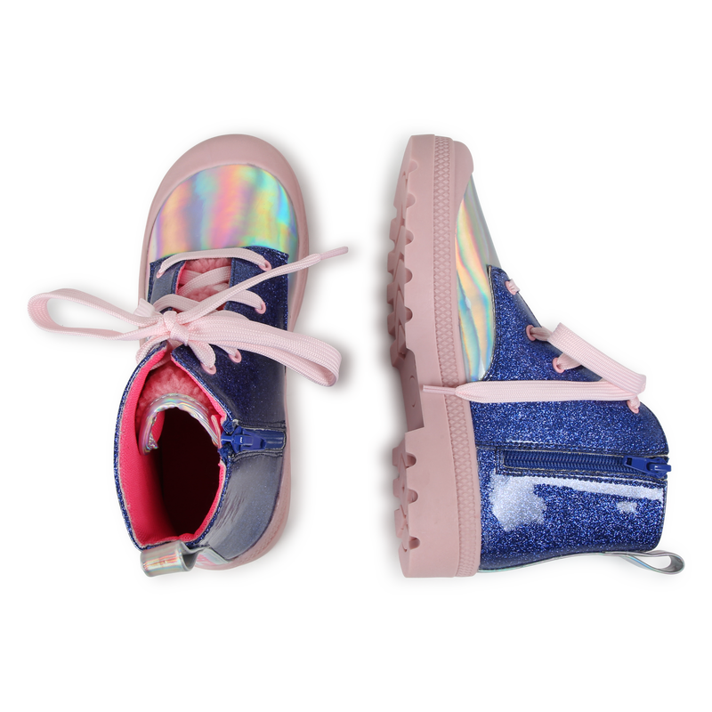 Stivaletti con zip e lacci BILLIEBLUSH 
                        BAMBINA