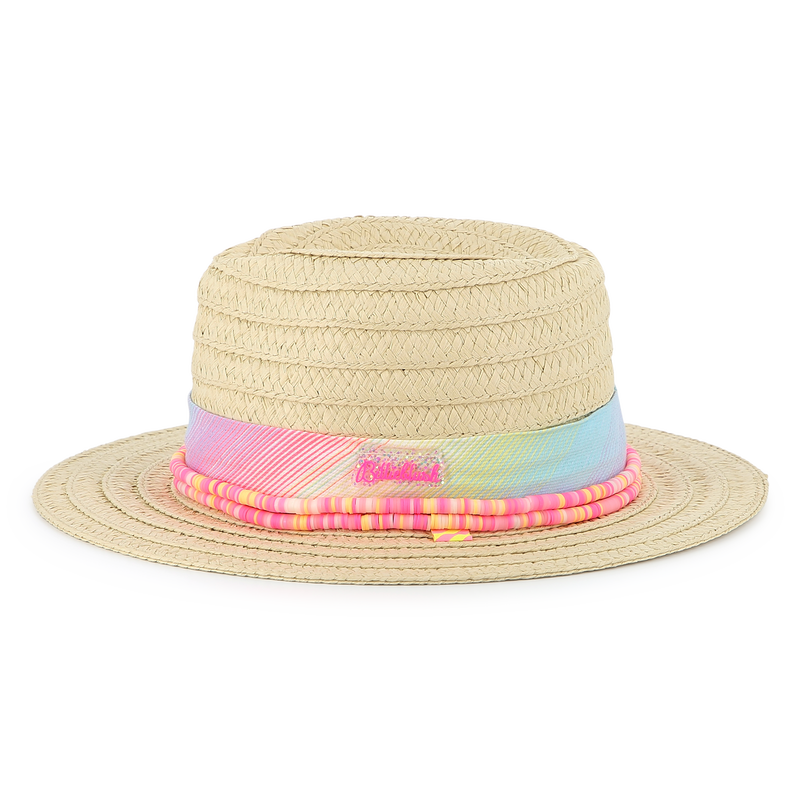Cappello nastri righe e perle BILLIEBLUSH 
                        BAMBINA