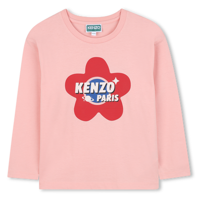 T-shirt a maniche lunghe KENZO KIDS BAMBINA