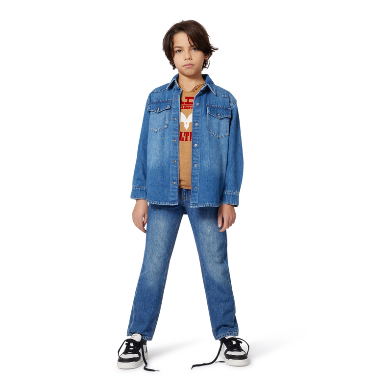 Jeans dalla vestibilit&agrave; dritta ZADIG & VOLTAIRE 
                        RAGAZZO