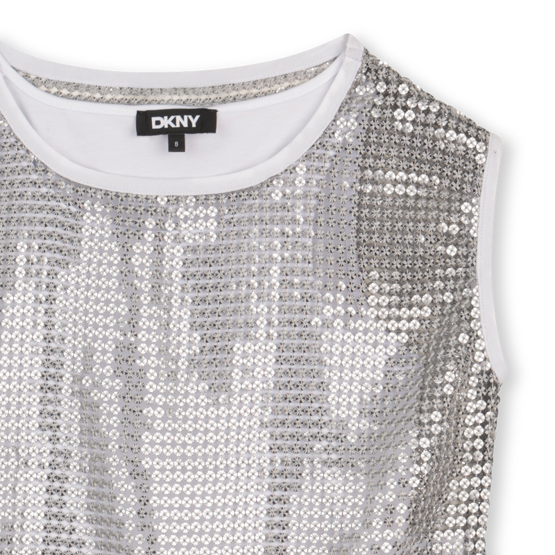 Maglietta 2 in 1 DKNY 
                        BAMBINA