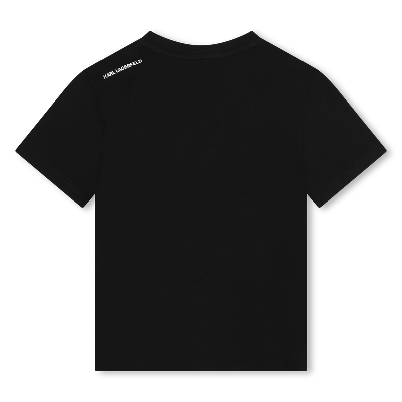 T-shirt cotone maniche corte KARL LAGERFELD KIDS 
                        RAGAZZO