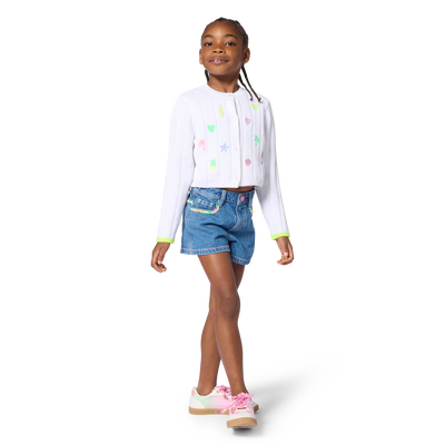 CARDIGAN IN MAGLIA BILLIEBLUSH BAMBINA