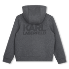 Felpa con cappuccio KARL LAGERFELD KIDS 
                    RAGAZZO