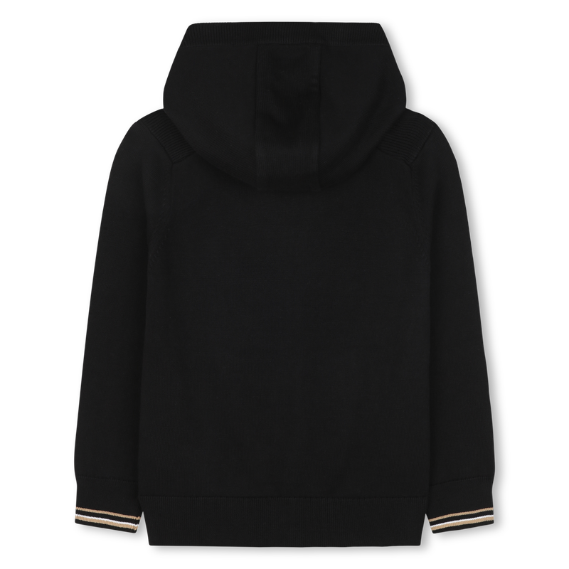 Cardigan con cappuccio BOSS 
                        RAGAZZO