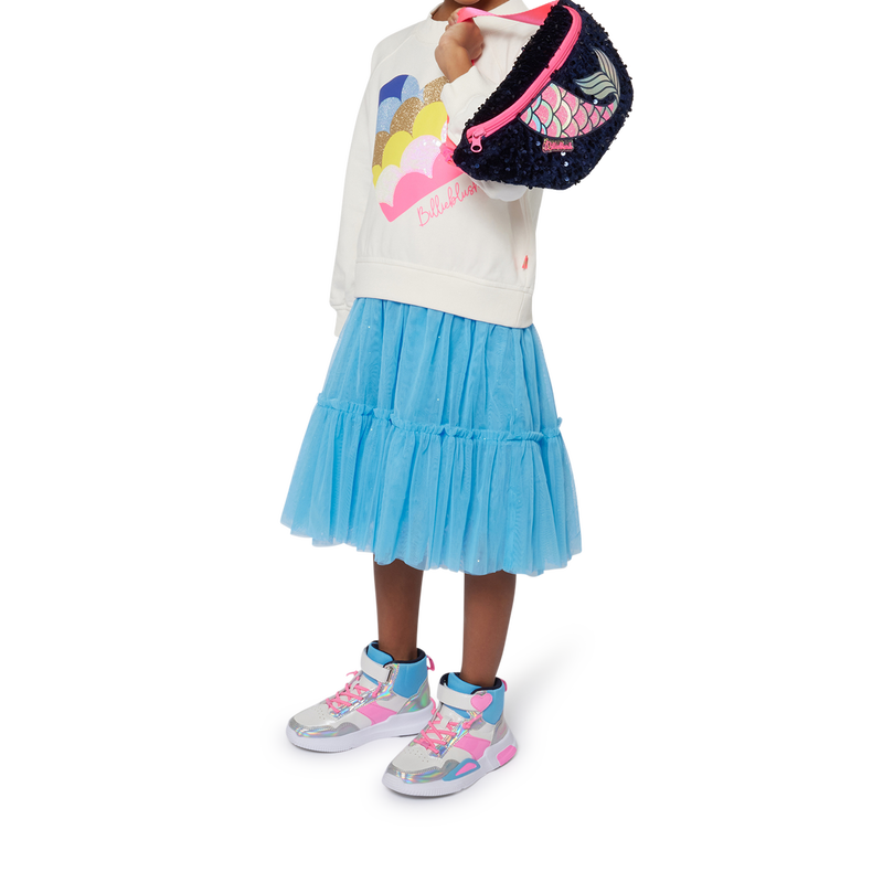 Vestito bi-materiale fantasia BILLIEBLUSH 
                        BAMBINA