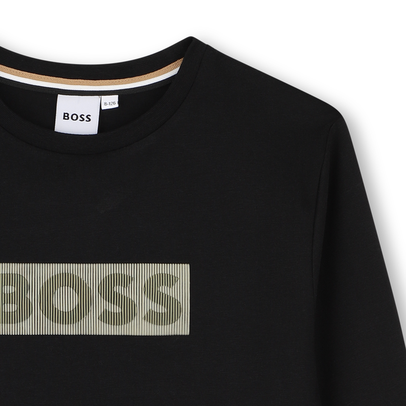 Maglietta a maniche lunghe BOSS 
                        RAGAZZO