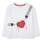 T-shirt a maniche lunghe MARC JACOBS 
                    BAMBINA