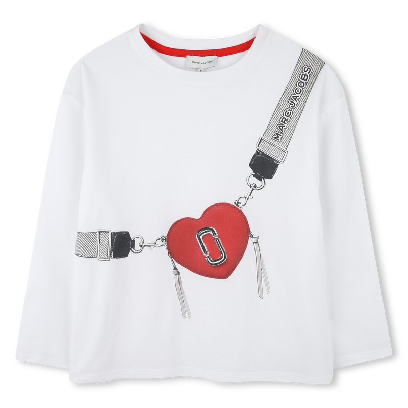 T-shirt a maniche lunghe MARC JACOBS 
                        BAMBINA