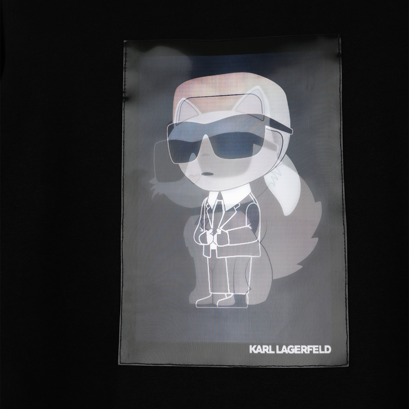 Maglietta a maniche lunghe KARL LAGERFELD KIDS 
                        BAMBINA