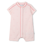 Tutina corta intera stampata BOSS 
                    BAMBINA