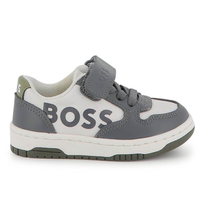 Sneakers con lacci elasticizzati BOSS 
                        RAGAZZO