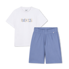 T-shirt + bermuda set, BIANCO, hi-res
