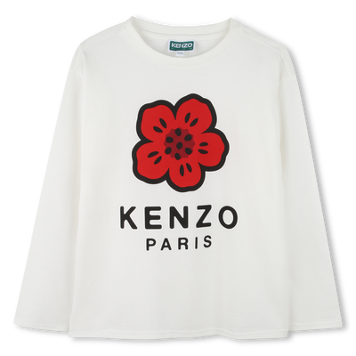 T-shirt in jersey a maniche lunghe KENZO KIDS UNISEX