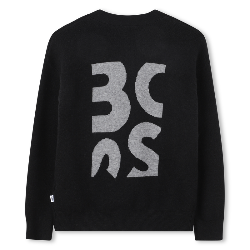 Cardigan in maglia BOSS 
                        RAGAZZO