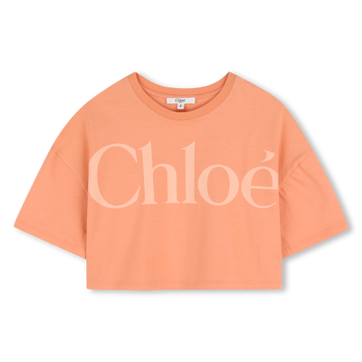 T-SHIRT A MANICHE CORTE CHLOE BAMBINA