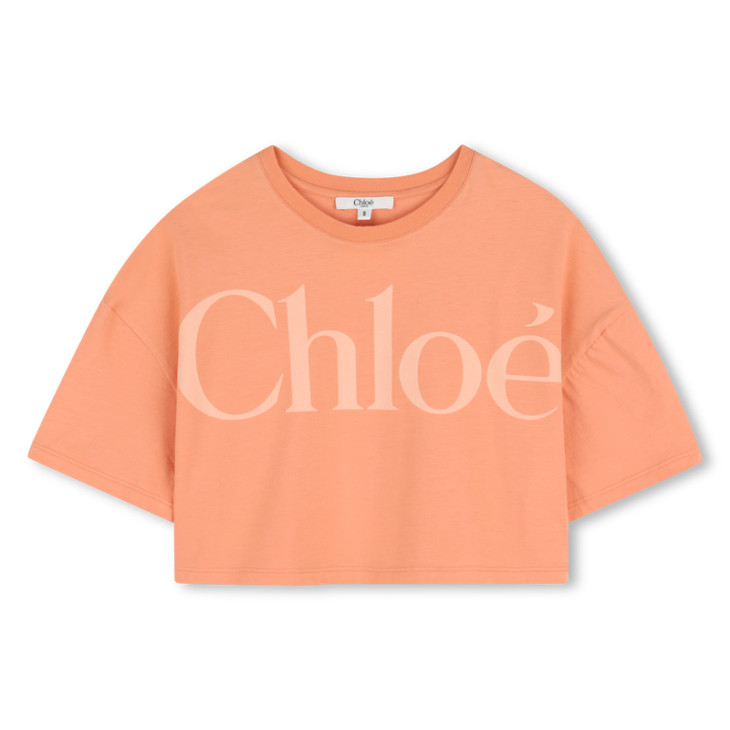 T-SHIRT A MANICHE CORTE CHLOE 
                        BAMBINA