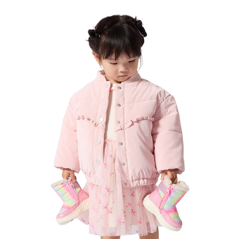 Abito bi-materico BILLIEBLUSH 
                        BAMBINA