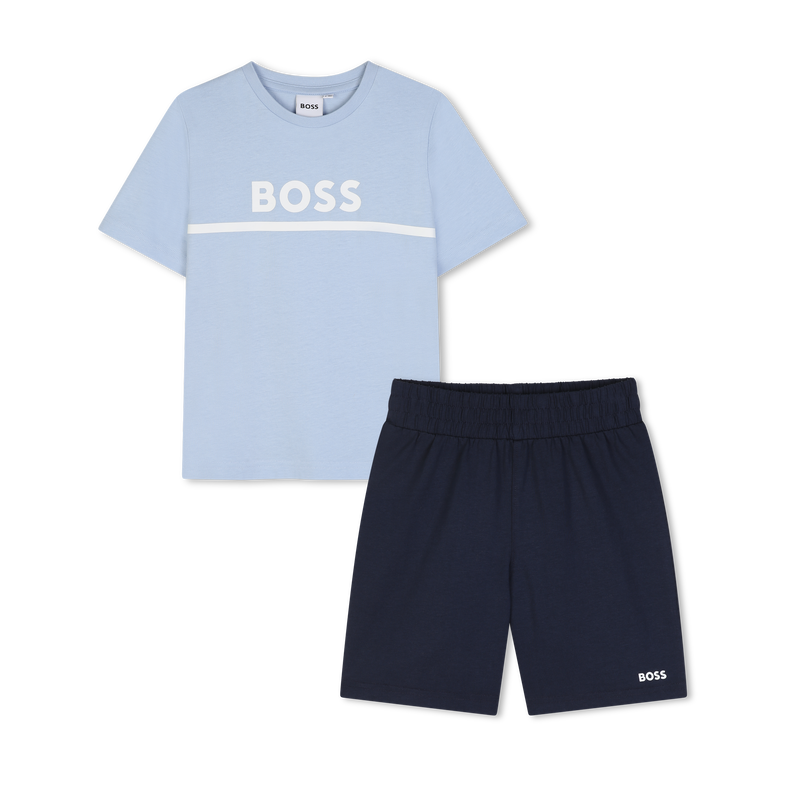 Set t-shirt e pantaloni corti BOSS 
                        BAMBINO