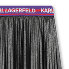 Gonna midi a pieghe KARL LAGERFELD KIDS 
                    BAMBINA