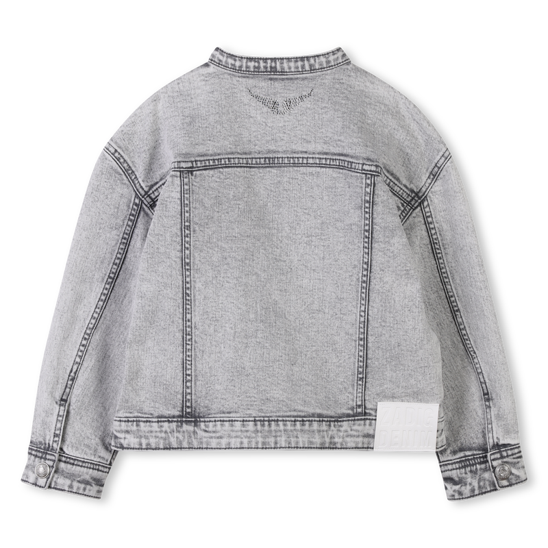 Giacca di jeans con strass ZADIG & VOLTAIRE 
                        BAMBINA