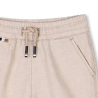 Shorts in lino e cotone BOSS 
                    RAGAZZO