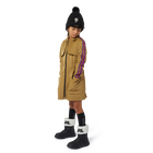 Stivali in pelle con risvolti KARL LAGERFELD KIDS 
                    BAMBINA