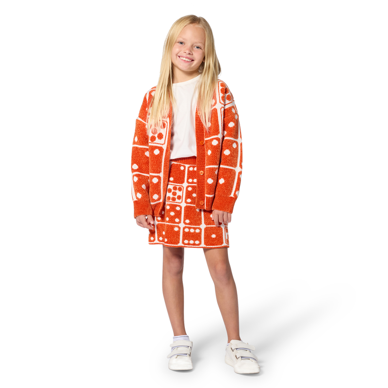Cardigan in maglia KENZO KIDS 
                        BAMBINA